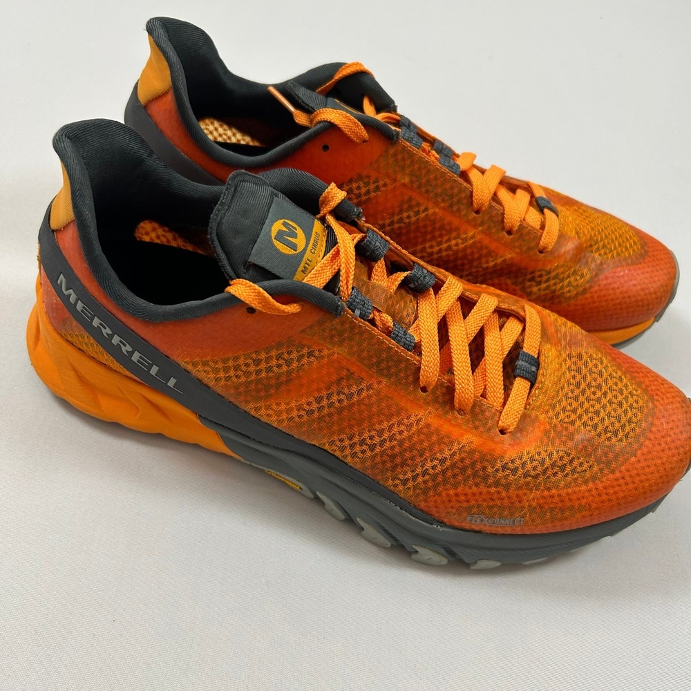 Merrell Shoes MTL Cirrus Trail Running Womens 8.5 Orange Vibram Sneakers